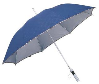 Aluminiowy parasol z 23-calowym prostym uchwytem 8 żeber Pongee 190t Z powłoką UV