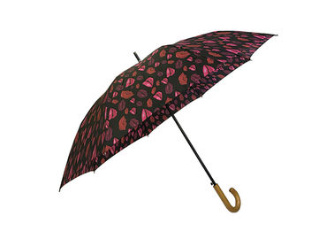 8K Fashion J Handle Drewniany kij Parasol Personalizowane spersonalizowane logo