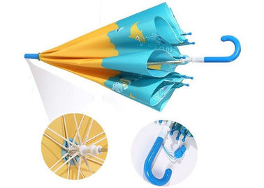 Silniejszy śliczny parasol dla dzieci, mały parasol dla dzieci Pongee w pełnym kolorze