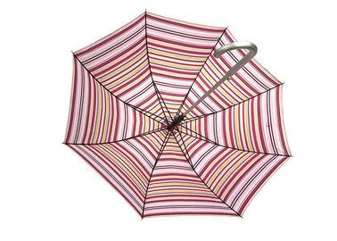 Kolorowy dziecięcy parasol przeciwdeszczowy w paski, przenośny parasol na deszcz i wiatr