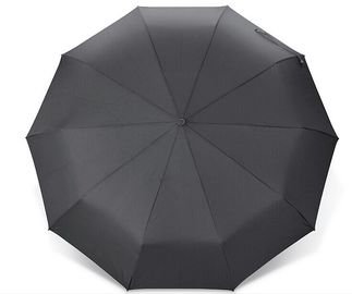 Parasol czarny w sztyfcie, mini parasol do podróży Środowisko z recyklingu RPET