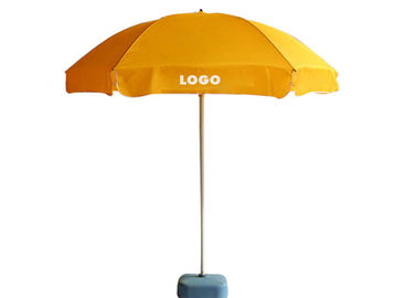 Wysuwany pręt wiatroszczelny parasol plażowy, promocyjne parasole plażowe dwie warstwy