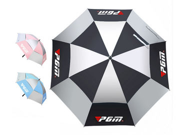 Parasol golfowy z podwójną osłoną przeciwwiatrową Wiatroodporna rama na wietrzną pogodę