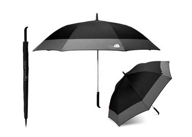 Bardzo duży kompaktowy parasol golfowy Gumowy uchwyt Instrukcja Odporny na deszcz