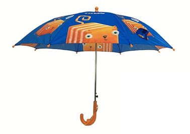 Automatyczny mały spersonalizowany dziecięcy parasol dla dzieci Pongee Druk cyfrowy