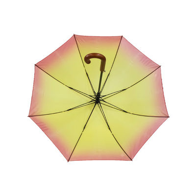 8 żeber z włókna szklanego Gumowy uchwyt Kompaktowy parasol golfowy
