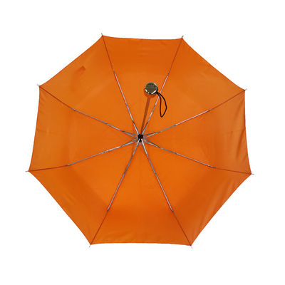 8-panelowy promocyjny parasol składany na trzy części 21 cali