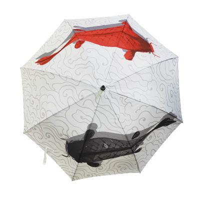 27-calowy metalowy wałek Pongee wiatroszczelny duży parasol
