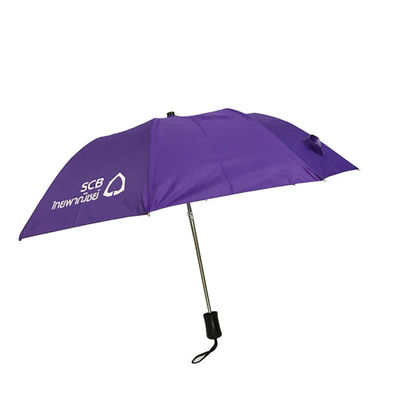 Hurtownia plastikowego prostego uchwytu SilkLogo Kompaktowy 2-krotny parasol