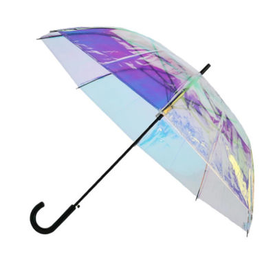Automatycznie otwarty holograficzny parasol Mylar Magicbrella POE