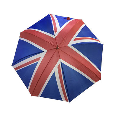 Promocyjne parasole golfowe z flagą Wielkiej Brytanii