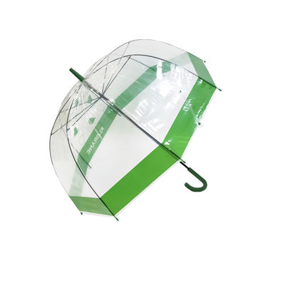 BSCI 23-calowy przezroczysty parasol przeciwdeszczowy POE