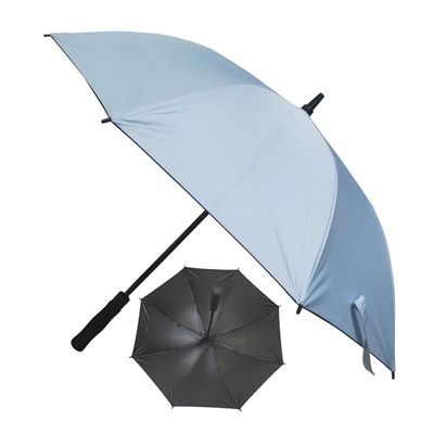 Półautomatyczny wiatroszczelny parasol golfowy Pongee 190T powlekany winylem