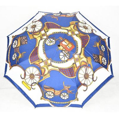Składany parasol Pongee Hermes 23 &quot;* 8K z aluminiowym trzonkiem