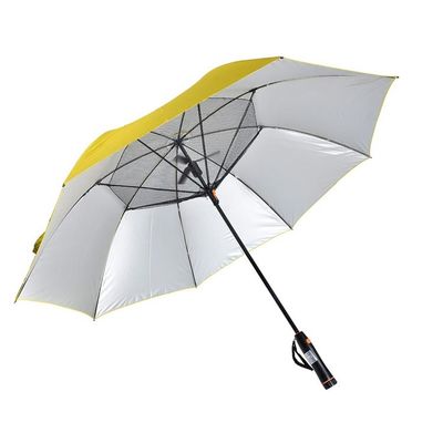 Prosty wiatrak na parasol USB z tkaniny Pongee