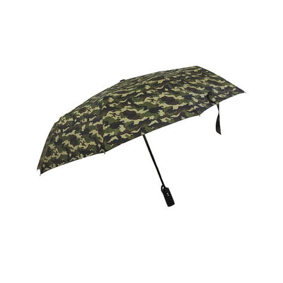 21-calowy wiatroodporny składany parasol Pongee z nadrukiem cyfrowym dla kobiet