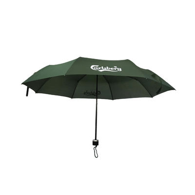 21-calowy składany parasol podróżny z tlenku glinu Niestandardowe LOGO