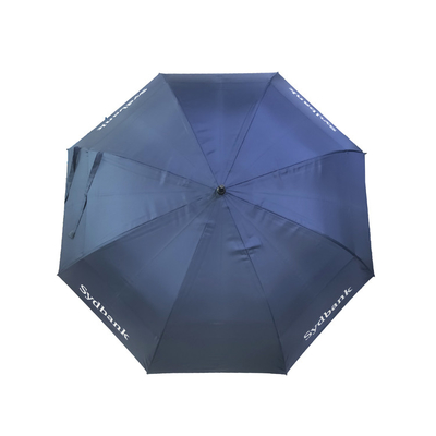 Wiatroodporny prosty parasol z ramą z włókna szklanego