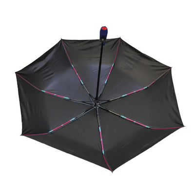 Auto Open Close Sun Block 3 składany parasol z czarną powłoką
