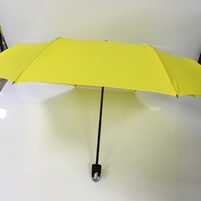 Wiatroodporny, składany parasol 190T z tkaniny Pongee z blokadą