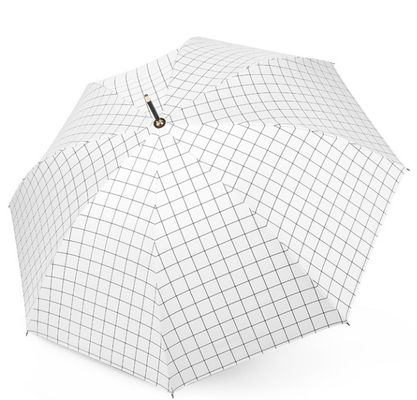 Średnica 105 CM Długi parasol przeciwdeszczowy Pongee dla kobiet