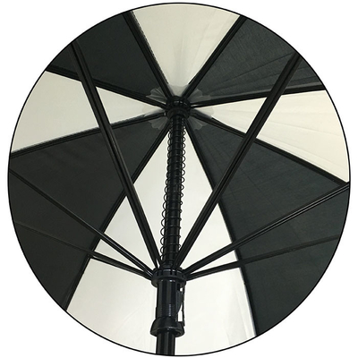 Średnica 130 CM 190T poliestrowy parasol golfowy z metalową ramą