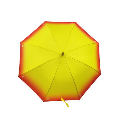 Niestandardowy druk cyfrowy 190T Pongee Ręczny otwarty parasol golfowy
