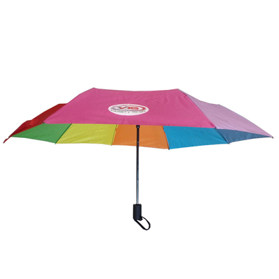 Składany parasol Rainbow Pongee do automatycznego otwierania i zamykania 21&quot;x8k