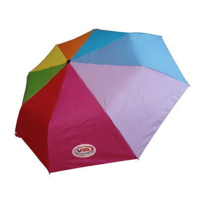 Składany parasol Rainbow Pongee do automatycznego otwierania i zamykania 21&quot;x8k