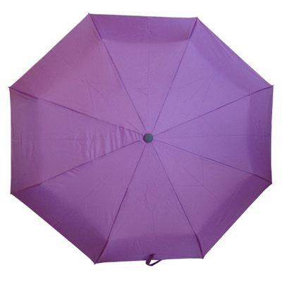 Wiatroodporna tkanina Pongee Składana mini parasolka z ramą z włókna szklanego