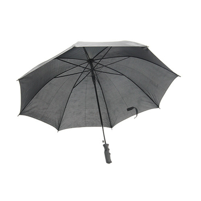 8mm metalowy parasol Pongee Stick z plastikową osłoną