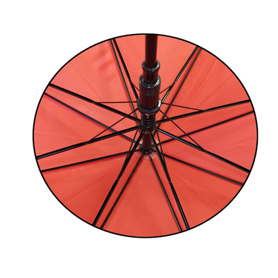 RPET Pongee Niestandardowe logo Parasol o średnicy 105 cm z plastikowym uchwytem J