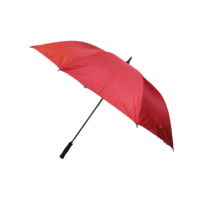 Ochrona przed promieniowaniem UV Prosty parasol z tkaniny poliestrowej 190T ze srebrną powłoką