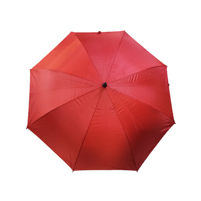 Ochrona przed promieniowaniem UV Prosty parasol z tkaniny poliestrowej 190T ze srebrną powłoką
