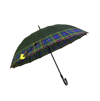 Ochrona przeciwsłoneczna 24 żebra pongee Spersonalizowany parasol golfowy