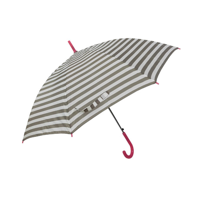 Wiatroodporny 23 &quot;poliester 190T prosty parasol z drewnianą rączką