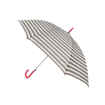 Wiatroodporny 23 &quot;poliester 190T prosty parasol z drewnianą rączką