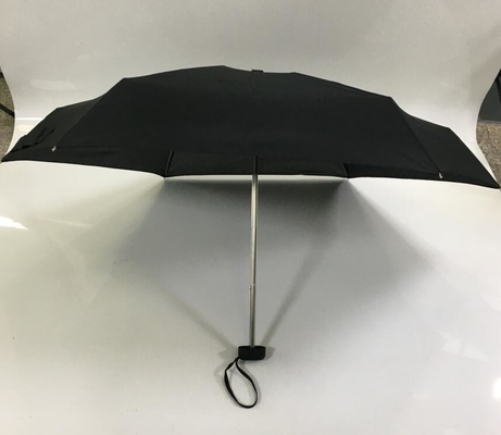 190T Pongee 5-krotnie mały parasol kieszonkowy 19''X6k z aluminiową ramą