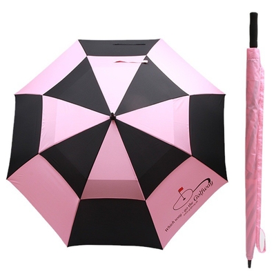 33-calowy wiatroodporny parasol promocyjny z logo z włókna szklanego