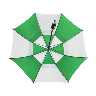 Złoty 68-calowy golfowy parasol przeciwdeszczowy do promocji