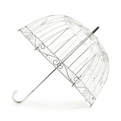 Odporny na warunki atmosferyczne przezroczysty parasol bąbelkowy z uchwytem J Hook