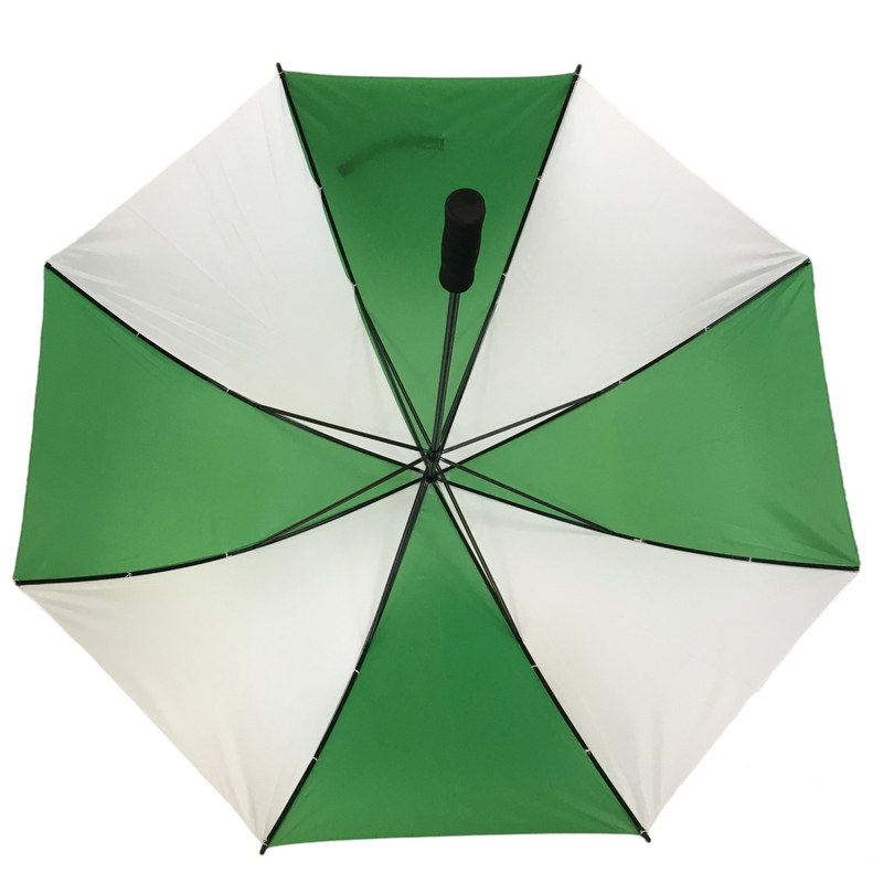 Ręczny otwarty parasol golfowy AZO 190T z poliestru z uchwytem EVA