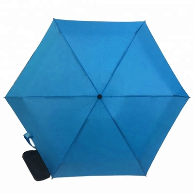 5-krotny damski parasol kieszonkowy Mały rozmiar z etui Eva