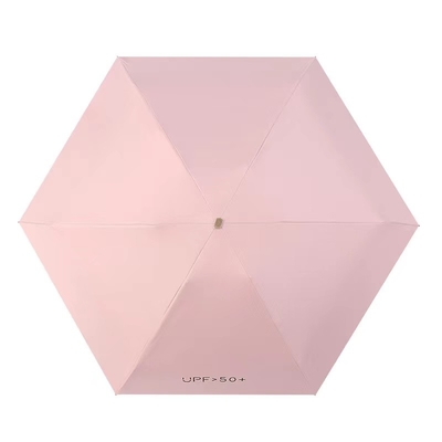 Super Tiny Ochrona przed promieniowaniem UV Przenośny 5 składany parasol Mini kieszonkowy parasol