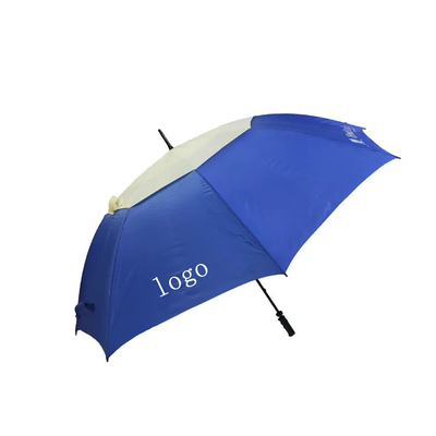 Duży wodoszczelny parasol golfowy z ergonomiczną ramą z włókna szklanych do ochrony przed promieniami UV