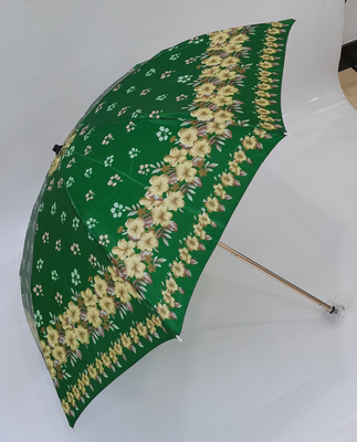 Super lekki 2 składany zwrotny parasol Satyn ramy włókna szklane żebra podręczne otwarte 19 cali 8 paneli