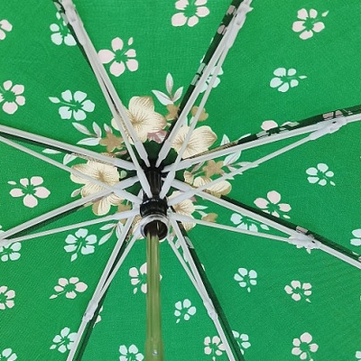 Super lekki 2 składany zwrotny parasol Satyn ramy włókna szklane żebra podręczne otwarte 19 cali 8 paneli