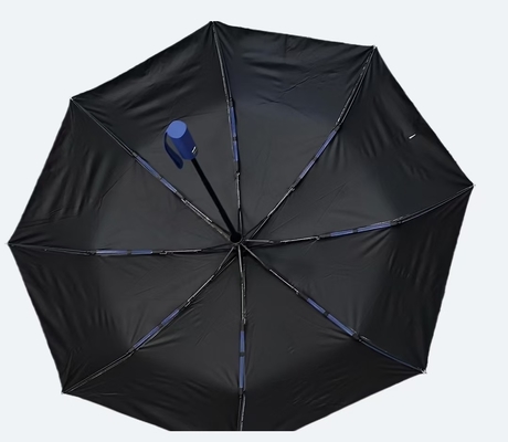 UPF 50 Auto otwarte / zamknięte Pongee UV parasol plażowy 23 cali 12 żebra