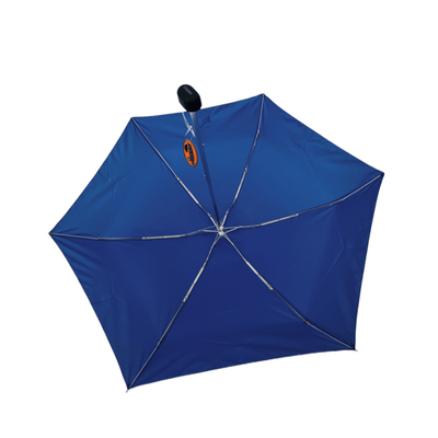 6 żeber Super Mini składane kapsułki parasol z logo hurtowy z obudową