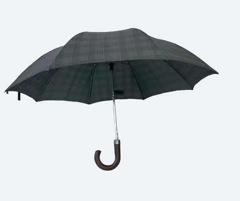 Metalowy kompaktowy parasol 20,5 cala 8 żebra 2 składane z automatycznie otwartym mini parasol
